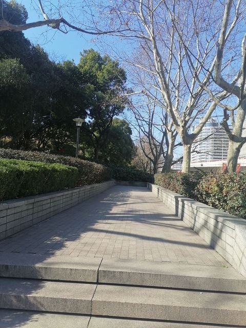 Huangpu Park Stairs Day View