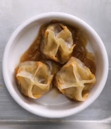 French onion dumpling soup