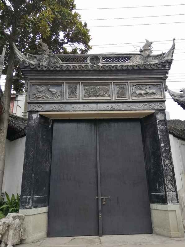The southern wall of Hanbi Tower Yu Garden Shanghai