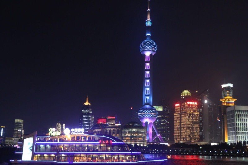 Oriental Pearl Shanghai Night View